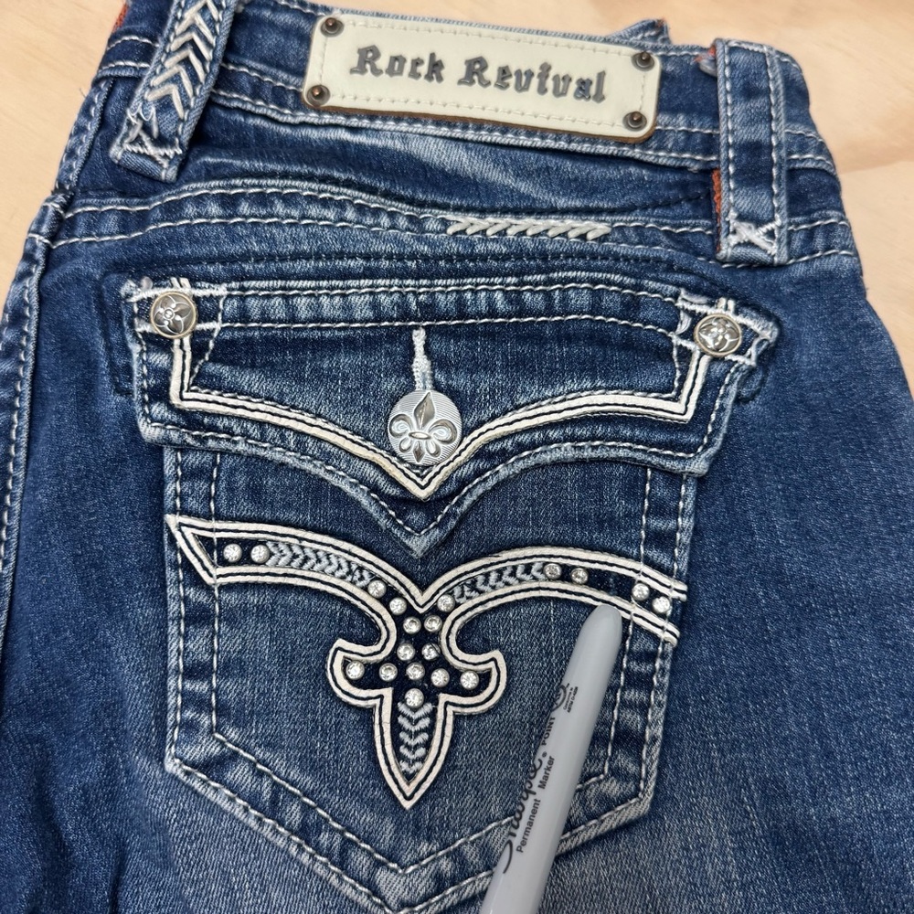 Y2K Rock‎ Revival Women’s Etty Skinny Stretch Jean Etty S12 W28 - Picture 9 of 15